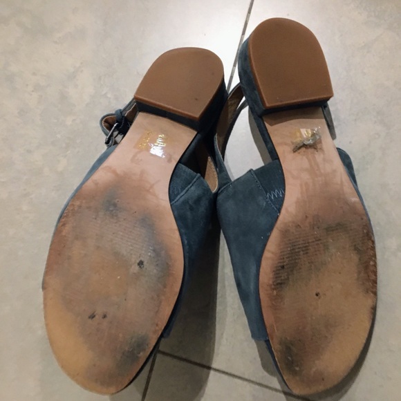 Madewell blue suede flats sandals Size 7 - Picture 4 of 4